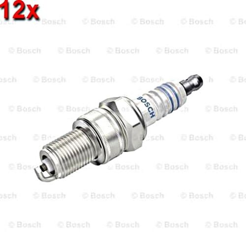 Bosch 12x spark plug for ABARTH ALFA ROMEO ALPINE AUDI CATERHAM 62-07 0242245552 - Picture 1 of 7