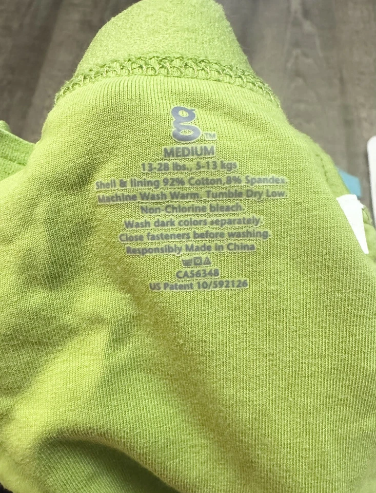 LOTE DE CINCO (5) fundas y forros para pañales G de algodón reutilizables unisex; medianos 13-28 lb Foto 4 de 4