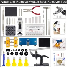 Wacth Repair Kit Bracelet Link Pin Remover Back Case Opener Watch Pess Set Tools