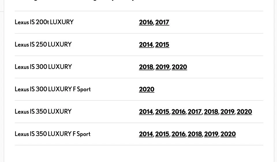 2014-20 LEXUS IS350 SPOILER TRASEIRO PEÇA OEM # PT938-53190-XX - Imagem 2 de 4