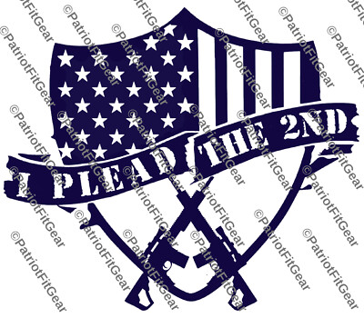 Second Amendment,I Plead The 2nd,Gun Rights,Molon Labe,DTOM,Custom Vinyl Decal