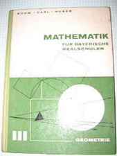 Altes Fach schul Buch MATHEMATIK BAYRISCHE RE...