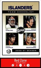 2001-02 Upper Deck Vintage - #165 Islanders Team CL NM Set Break.