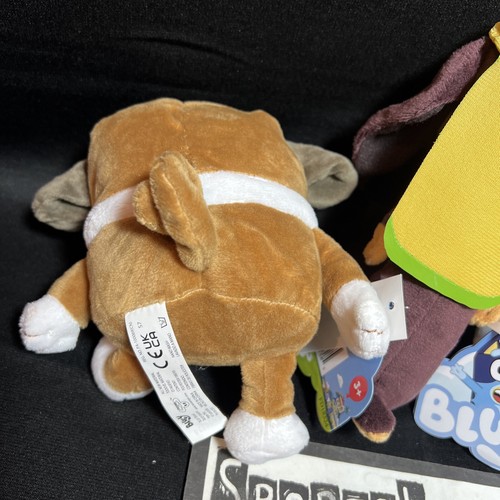 Bluey & Friends - Winton, Snickers & Lila 8" Plush Soft Pack Rare - Lot of 3 NEW - Picture 7 of 9