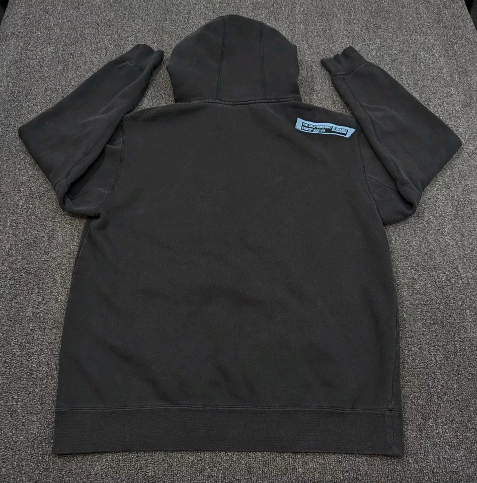 Volcom Stone Black Graphic Grunge Skateboarding Hoodie Sweatshirt Size Med - Image 4 of 4