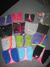 NIKE Young Girl's Athletic Shorts,Sizes 2T-6X, Polyester/Cotn/Blend,MSRP- 22-25