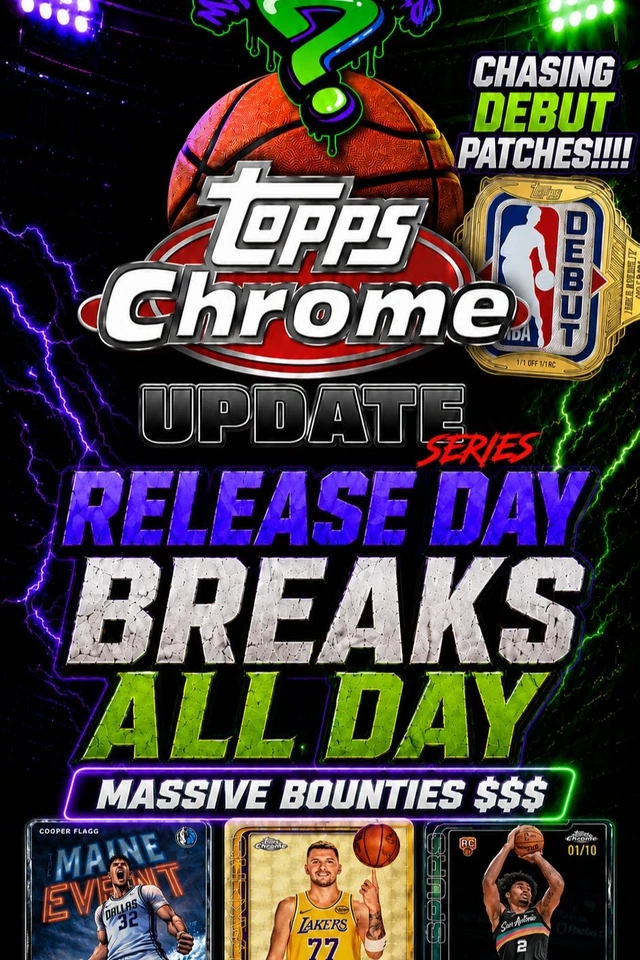 $1 STARTS CHROME UPDATE RELEASE w/CHAS & ALEX!!!
