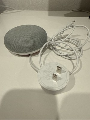 Google Nest Home Mini 1st Generation H0A Smart Assistant Speaker & Power Cord