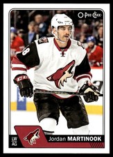 2016-17 O-Pee-Chee #241 Jordan Martinook Arizona Coyotes Hockey Card