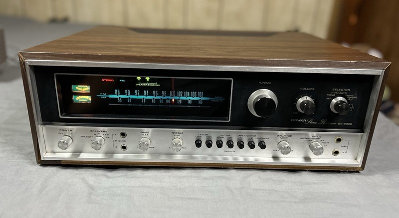 Vintage Pioneer SX-6000 AM/FM Stereo Receiver (Tested/Working)