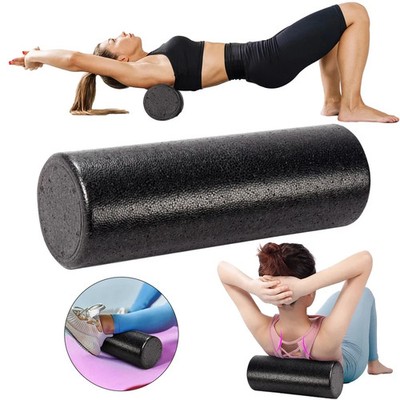 12 Inch High-Density Foam Roller   Solid Core Muscle Massage for Exercise