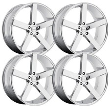 Set-4 Cavallo Clv-5 18x8 Blank 35mm Nano Chrome Wheels Rims 18 Inch Set-4 Cavallo Clv-5 18x8 Blank 35mm Nano Chrome Wheels Rims 18 Inch