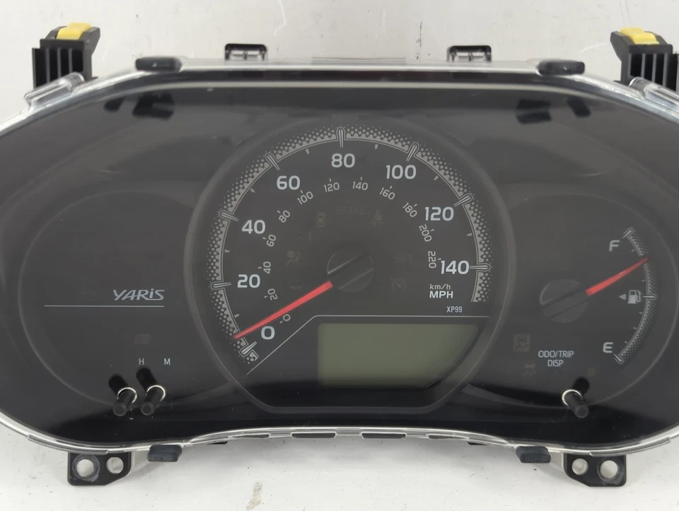 2015-2017 Toyota Yaris Speedometer Instrument Cluster Gauges 93800-0u090 M8O0E - Image 4 of 4