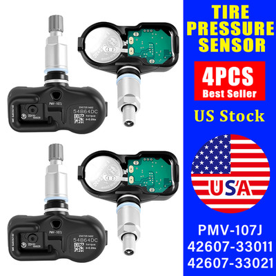 4pcs Tpms Tire Pressure Sensor For Lexus RX350 2007-15 Oem:4260733021 4260706011