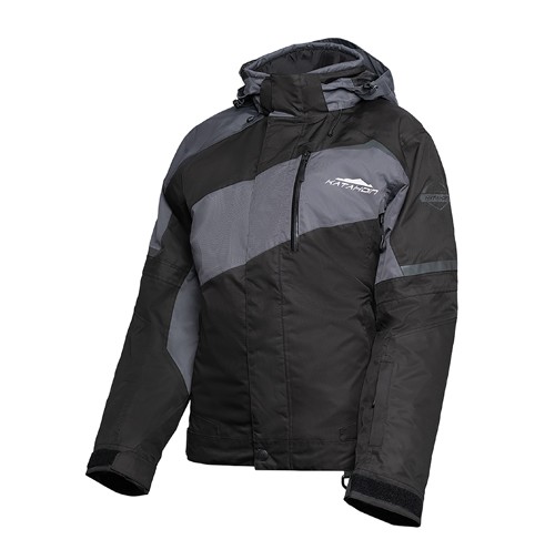 Kacahair    84410804    Katahdin Gear Recon Jacket Womens  Black Grey   Large