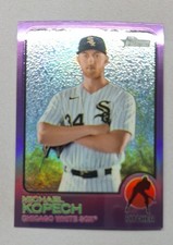 2022 Topps Heritage High Number - Michael Kopech #658 Chrome Purple Refractor
