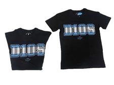 T-Shirt D10S Cotone Maradona Diego Prodotto Ufficiale Maglia 10 Argentina Napoli