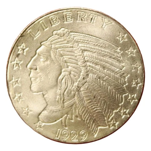 Medallion Antique Liberty Indian Head Golden State Coin Rare Coins for Collector