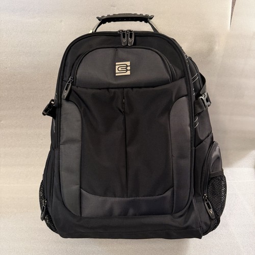 Bruno Cavalli laptop backpack w/usb charging port, luggage strap, padded. Clean!
