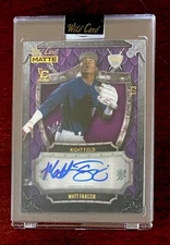 Matt Frazier 2024 Wild Card Matte CHASE WWA-MF Auto SP #1/3