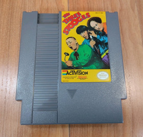 Gem MINTY BOX CIB Three Stooges complete in nintendo nes collector CLEAN lot VGC