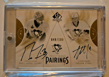 Marc Andre Fleury/Jordan Staal Dual Auto /100 SP Authentic 2009-10