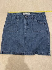 Old Navy Cotton Blue Denim Jean Skirt. Size 10.