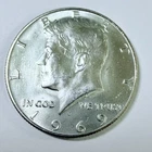1969-D 40% Silver, Kennedy Half Dollar About Uncirculated Details #10327