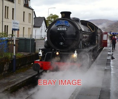 PHOTO  LNER 62005 FORT WILLIAM  A SHORT WHILE BEFORE DEPARTURE FROM FORT WILLIAM