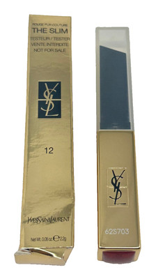 YSL Rouge Pur Couture The Slim Matte Lipstick   #12 Nu Incongru   0.08 oz   New