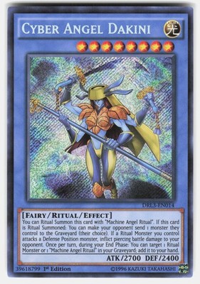 Cyber Angel Dakini Secret Rare Dragons of Legend: Unleashed DRL3-EN014 NM