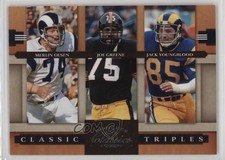 2008 Donruss Classics Classic Triples /1000 Jack Youngblood Merlin Olsen HOF n1u