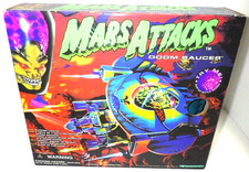 Vintage Trendmasters Mars Attacks Doom Saucer 1996 Light Sound Boxed Rare Japan
