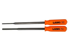 Lang Pin Punch Set Extra Long 16" Length 1/4" 3/8" Strike Cap Handle USA