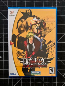 Dreamcast Fatal Fury Mark of The Wolves Custom Case - NO Game or Manual