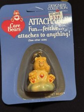 Vintage Care Bears Secret Hearts Attachable Figure
