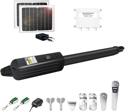 TOPENS A3S Solar Gate Opener Single Swing 12ft Battery