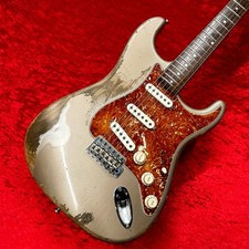 Fender Custom Shop Mbs 1963 Stratocaster Hvy Relic Sholine Gold costruita da Carlos