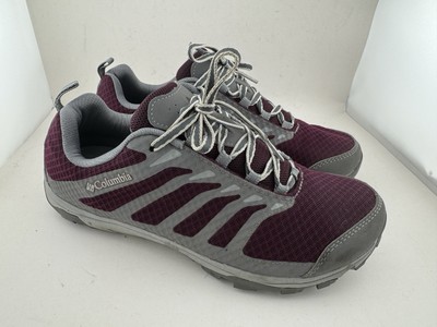 Columbia Women s 8.5 Prescott Point YL5353-562 Burgundy Hiking Shoes