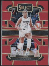 Haley Jones 2024 Panini Select WNBA Prizm Red #55 /149 Atlanta Dream
