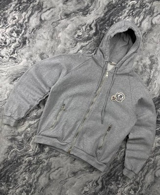 【MONCLER】MAGLIA CARDIGAN　切替　ボアパーカー　グレー系S s-l400.jpg