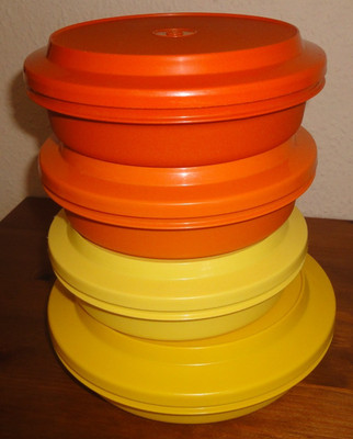 Tupperware  Seal N Serv  Servierschälchen + Deckel Vintage Retro 70er 80er*TOP*