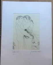 Giacomo Manzu ACQUAFORTE