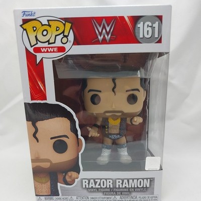 Funko POP! WWE Vinyl Figur - RAZOR RAMON #161 Neu in OVP leichter Knick an Ecke