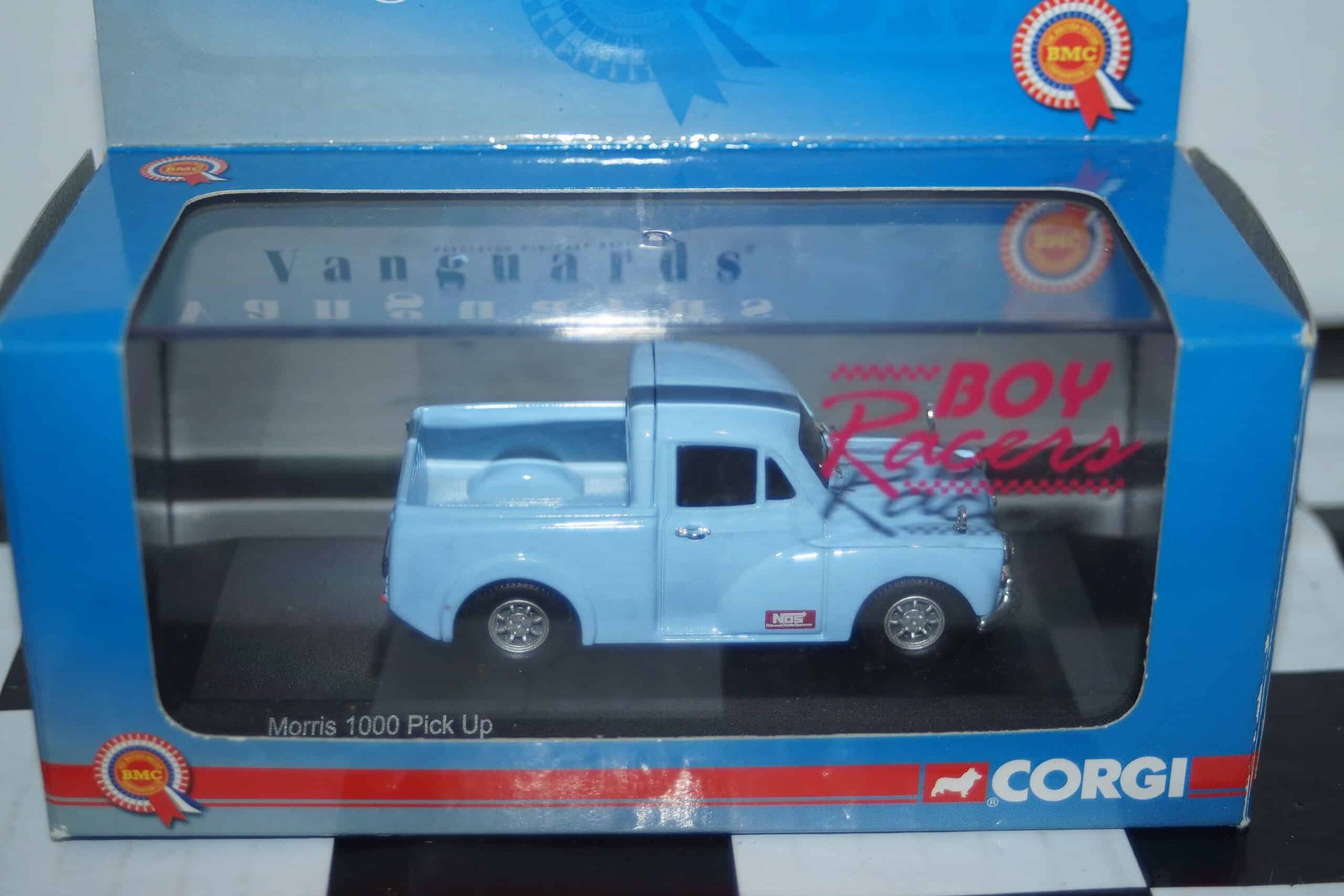 Corgi Vanguards Morris 1000 Pick Up Sea Blue Ref VA08301 1:43