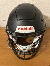 Riddell Speedflex Black Youth Large Football Helmet 2023 With Chin Strap