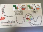 GB STAMPS RARE FIRST DAY COVER 2006 ANIMAL TALES DOUBLE DATED