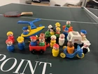 Vintage Fisher-Price Little People And Accessories  Lot