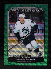 2022-23 O-Pee-Chee Platinum Marquee Rookies Emerald Surge 3/10 Shane Wright 0c3