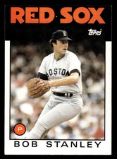 1986 Topps #785 Bob Stanley Card Boston Red Sox